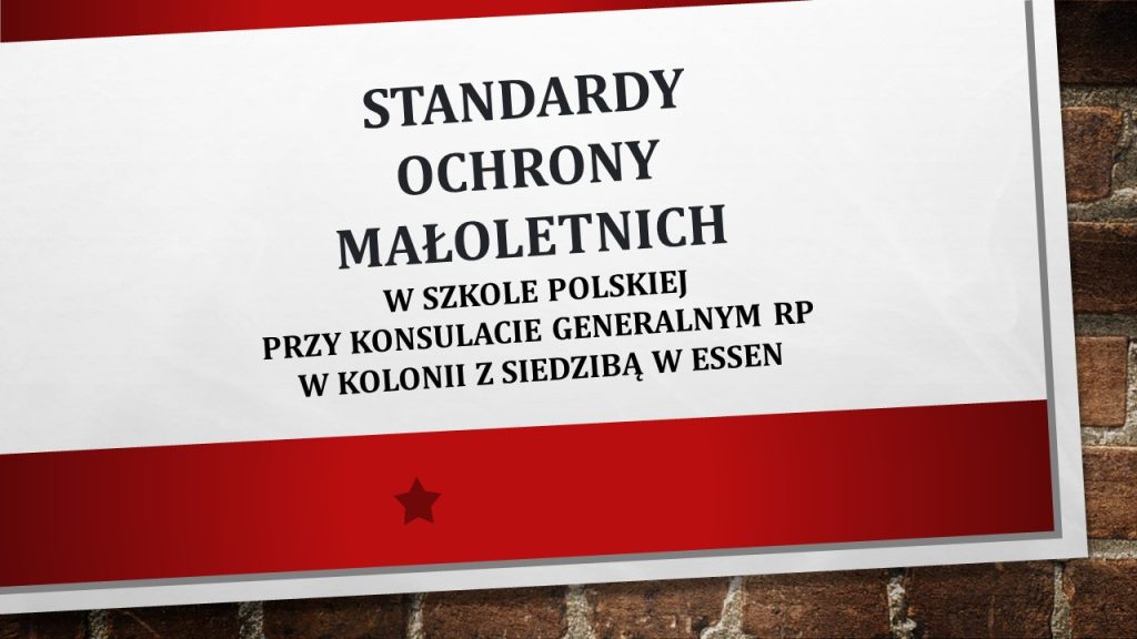 Standardy Ochrony Małoletnich